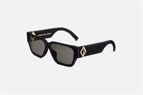 christian dior cd 4005 frame|CD Diamond S5F Black Square Sunglasses .